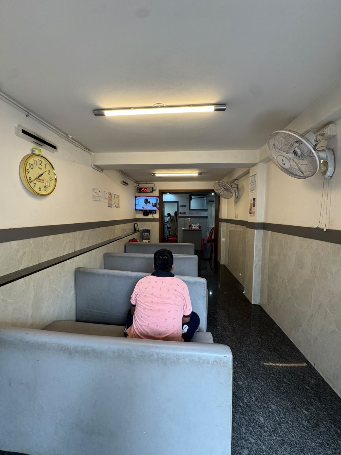 Manjunath Clinic waiting area